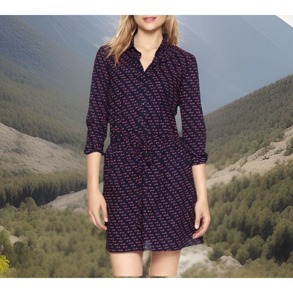 Chic BANANA REPUBLIC  Sz 4 Tie Waist Confetti Geometric Romper BOHO‎ SWEET